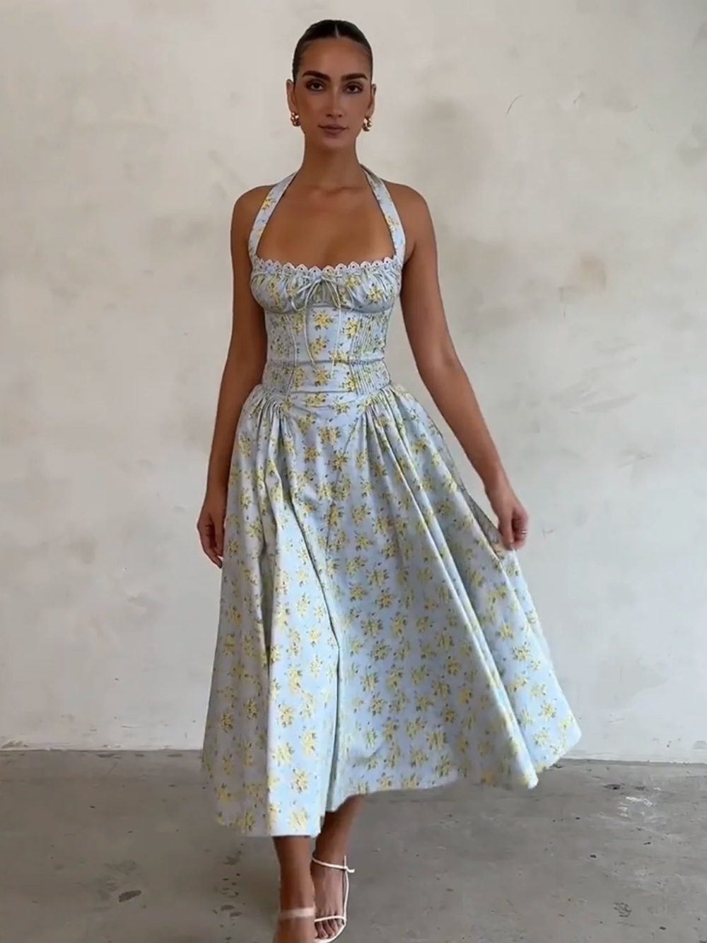 NWT House of CB Adabella Midi Dress
